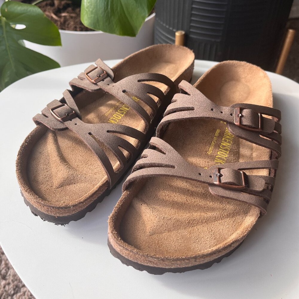 Birkenstock Sandals (Granada), Mocha, Size 42